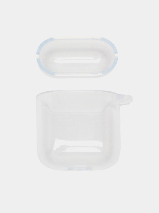 Чехол для наушников Apple AirPods 1, Pro 2, 3, силиконовый, прозрачный