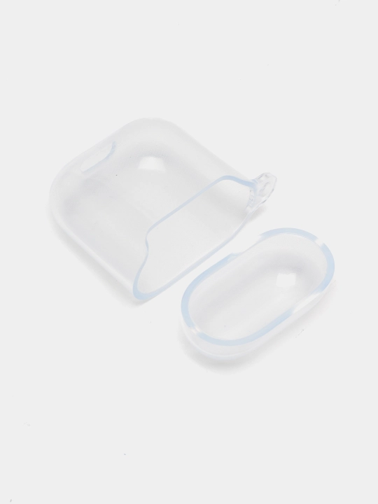 Чехол для наушников Apple AirPods 1, Pro 2, 3, силиконовый, прозрачный - 