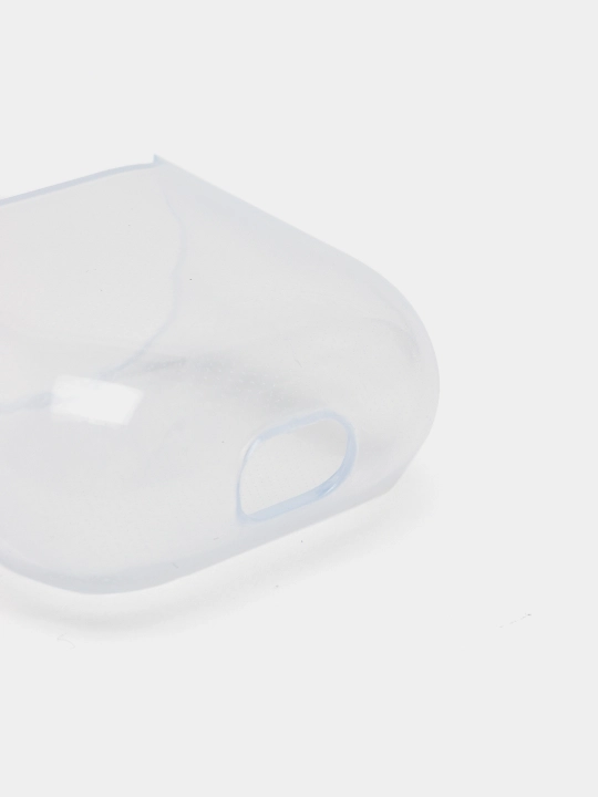 Чехол для наушников Apple AirPods 1, Pro 2, 3, силиконовый, прозрачный
