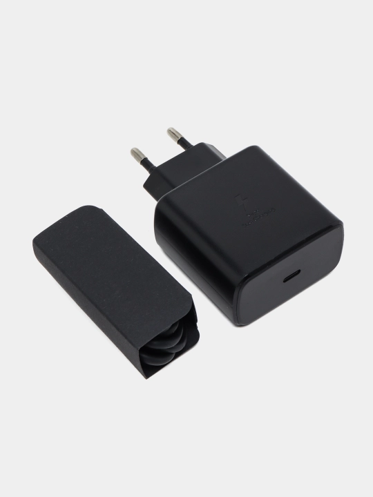 Адаптер для Samsung, зарядное устройство 45 Вт PD Fast Charger с кабелем Type-C 5A