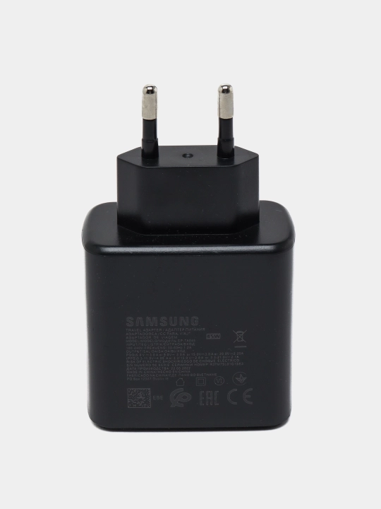 Адаптер для Samsung, зарядное устройство 45 Вт PD Fast Charger с кабелем Type-C 5A
