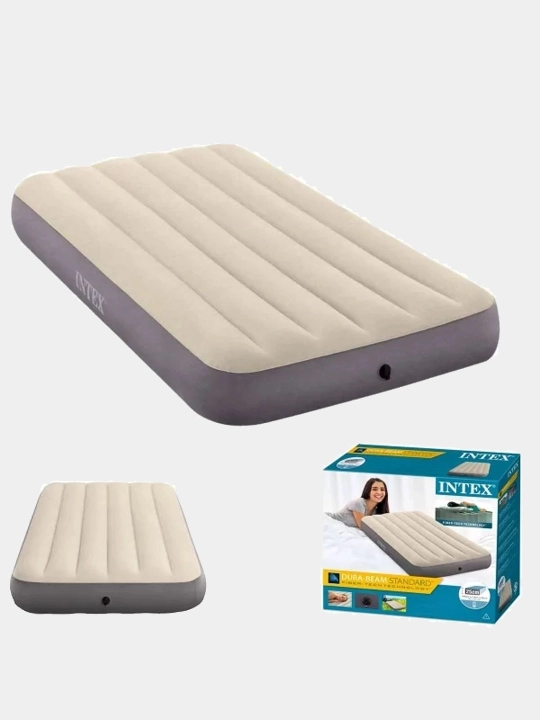 Puflanadigan matras, bir kishilik, Intex 64101, 99 * 191 * 25 sm