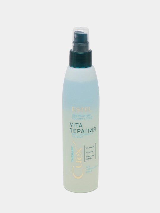 Shikastlangan sochlar uchun Estel Curex Therapy "Vita terapiyasi" loson spreyi, 200 ml