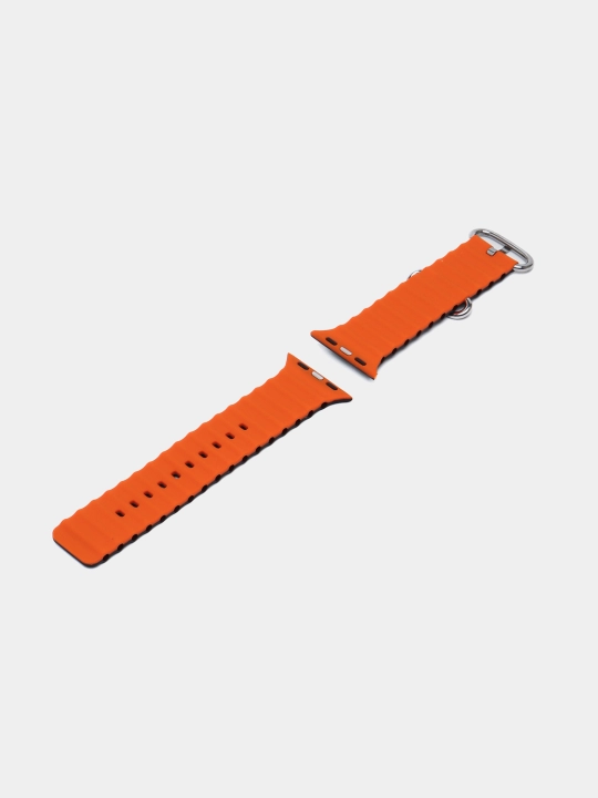 Apple Watch uchun ultra silikon tasma, 38, 40, 41 mm