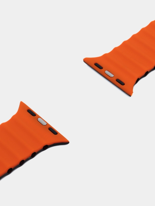 Apple Watch uchun ultra silikon tasma, 38, 40, 41 mm