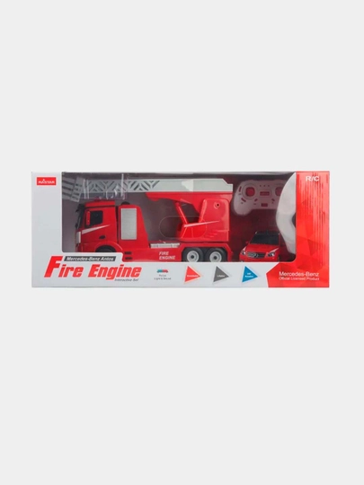 Игрушечная пожарная машина Rastar Mercedes-Benz Antos Fire Engine & Rescue car, 2 в 1 — TOYS-P007D74
