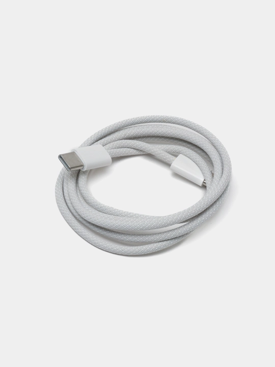Zaryadlash kabeli iPhone 15/15 Pro/15 Pro Max uchun, 60 Vt, USB Type-C, 1 m