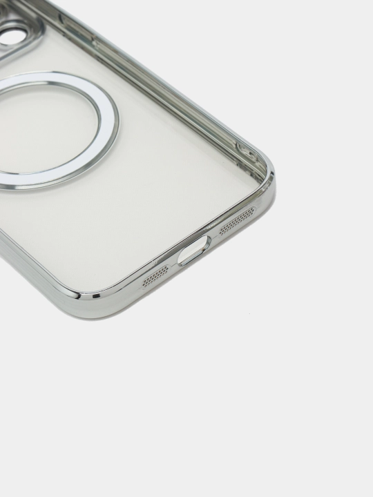 Чехол MagSafe iPhone 11 12 13 14 / Pro Max / Plus прозрачный магнитный
