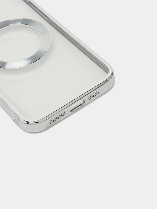 Чехол MagSafe iPhone 11 12 13 14 / Pro Max / Plus прозрачный магнитный