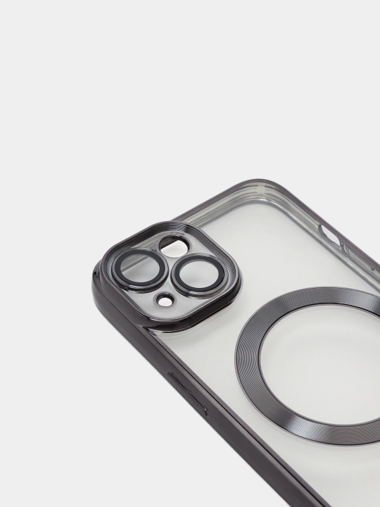 Чехол MagSafe iPhone 11 12 13 14 / Pro Max / Plus прозрачный магнитный