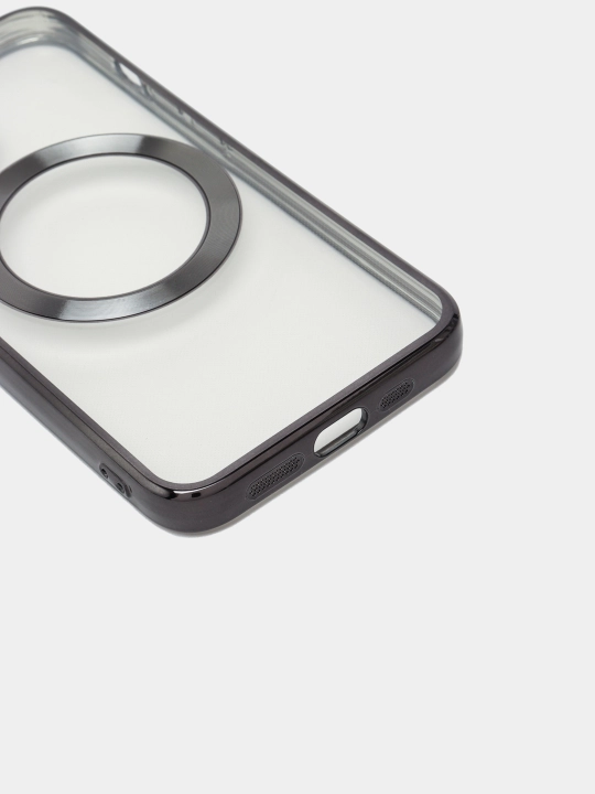 Чехол MagSafe iPhone 11 12 13 14 / Pro Max / Plus прозрачный магнитный