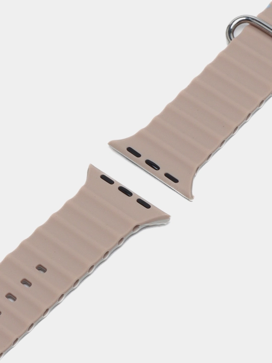 Apple Watch uchun ultra silikon tasma, 38, 40, 41 mm