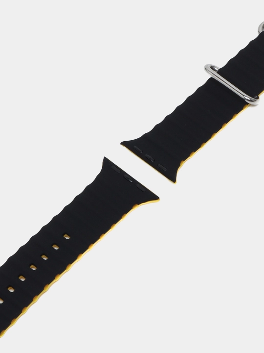 Apple Watch uchun ultra silikon tasma, 38, 40, 41 mm