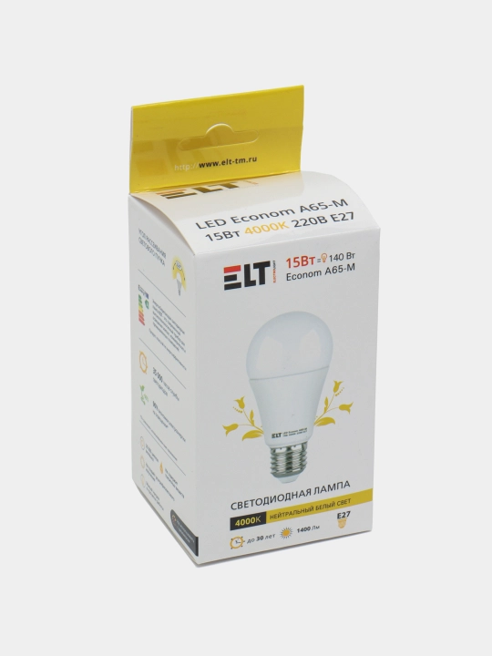 LED chiroq LED Econom A60-M 15W E27 4000K ELT