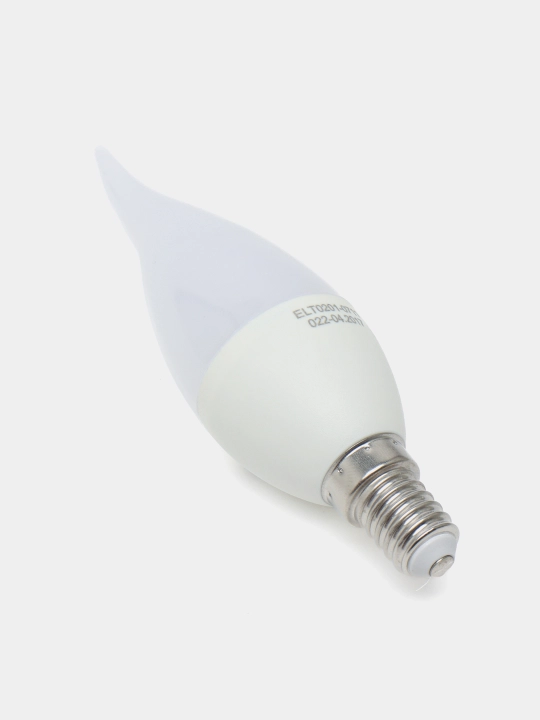 Светодиодная лампа  LED Econom Flame-M 6W E14 4000K ELT