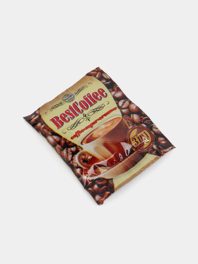 Быстро растворимый кофе BestCoffee 3 в 1, 20 шт * 17 г