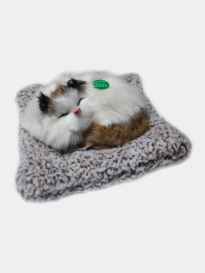 Сувенирная игрушка "Спящий котенок", для машины и дома — SHOPUZA-CAT-ЛЕДЯН