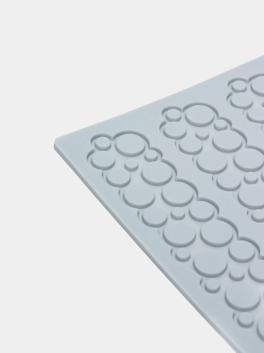 Dekor uchun silikon mat "Circles"