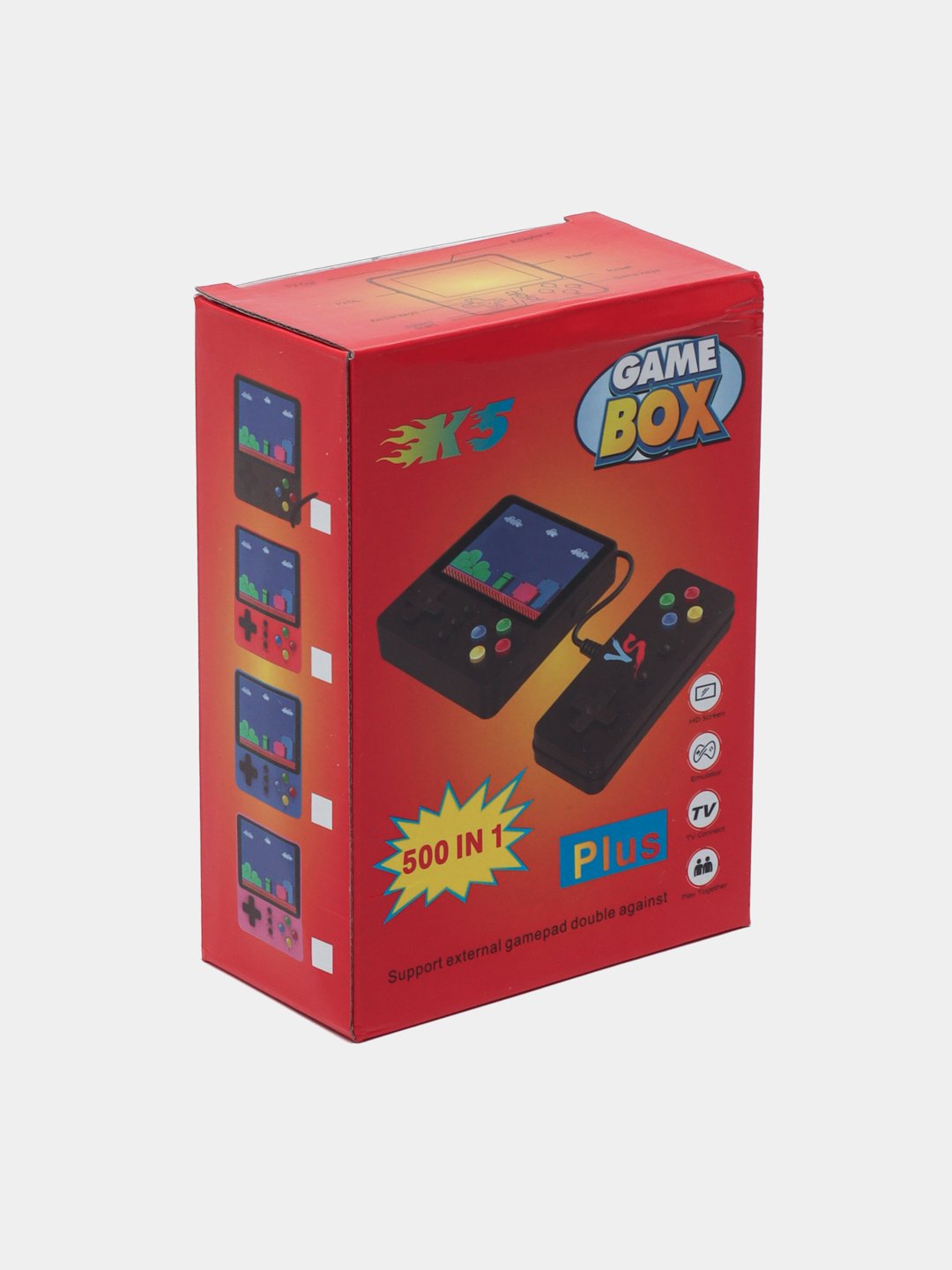 Портативная игровая приставка Game Box K5+ Plus, 500 игр купить по низким  ценам в интернет-магазине Uzum (822265)