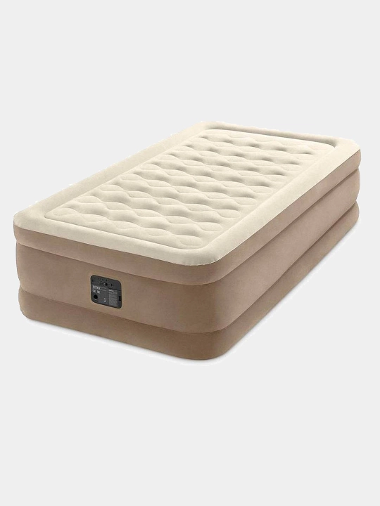 Intex elektr nasosi o‘rnatilgan bir kishilik shishiriladigan karavot, 99 * 191 * 46 sm