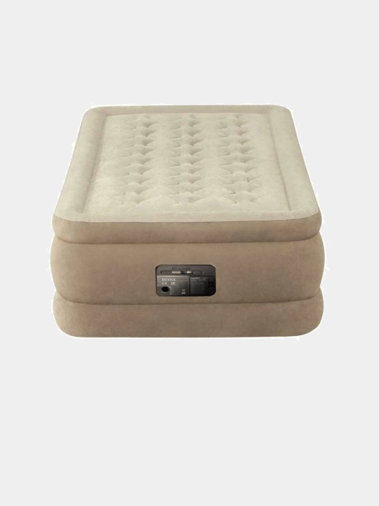 Intex elektr nasosi o‘rnatilgan bir kishilik shishiriladigan karavot, 99 * 191 * 46 sm