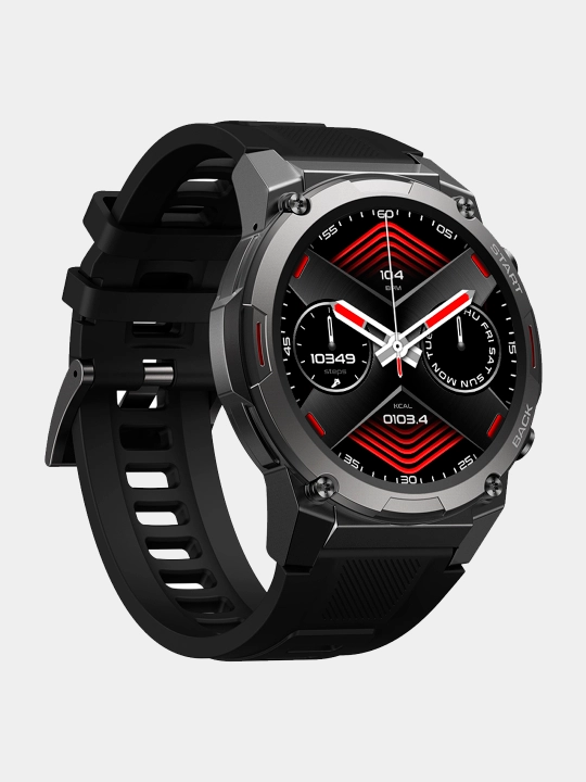 Aqlli soat Zeblaze Vibe 7 Pro, AMOLED ekranli, Bluetooth qo‘ng‘iroq, yurak urishi va SpO₂