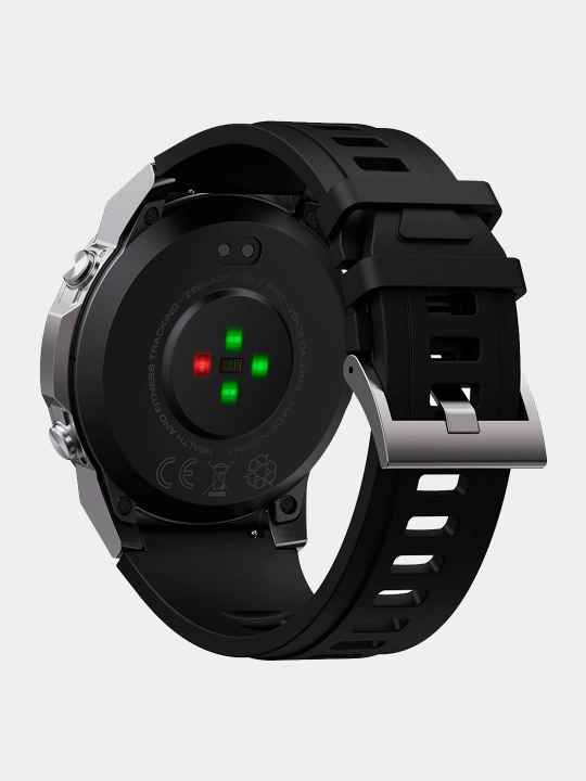 Aqlli soat Zeblaze Vibe 7 Pro, AMOLED ekranli, Bluetooth qo‘ng‘iroq, yurak urishi va SpO₂