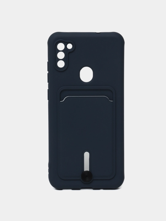 Kartxonali g‘ilof, iPhone X, XR, 11, 12, Pro, Max, Samsung Galaxy A-seriya uchun - 