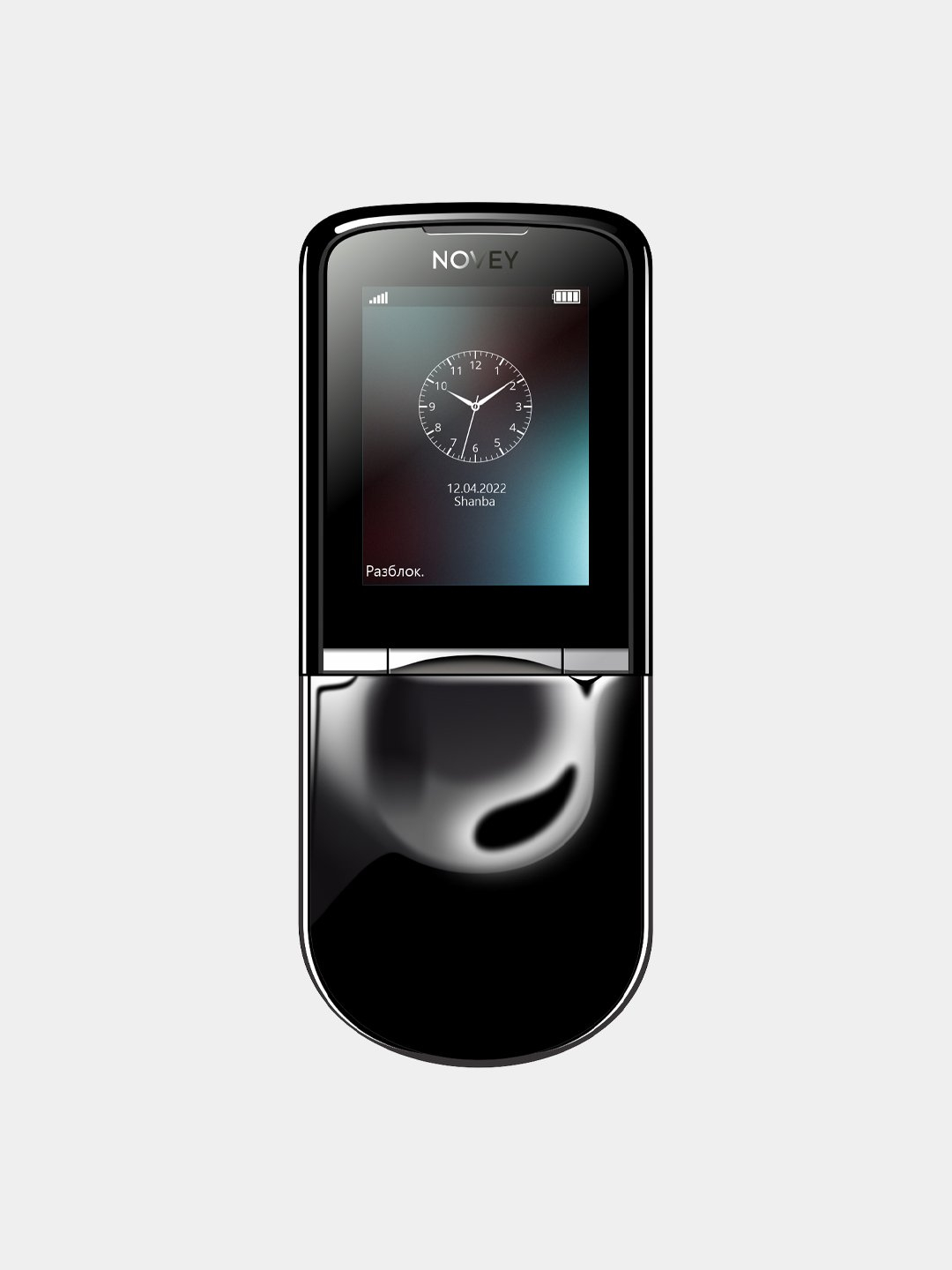 Кнопочный телефон Novey N880, в металлическом корпусе купить по низким ...