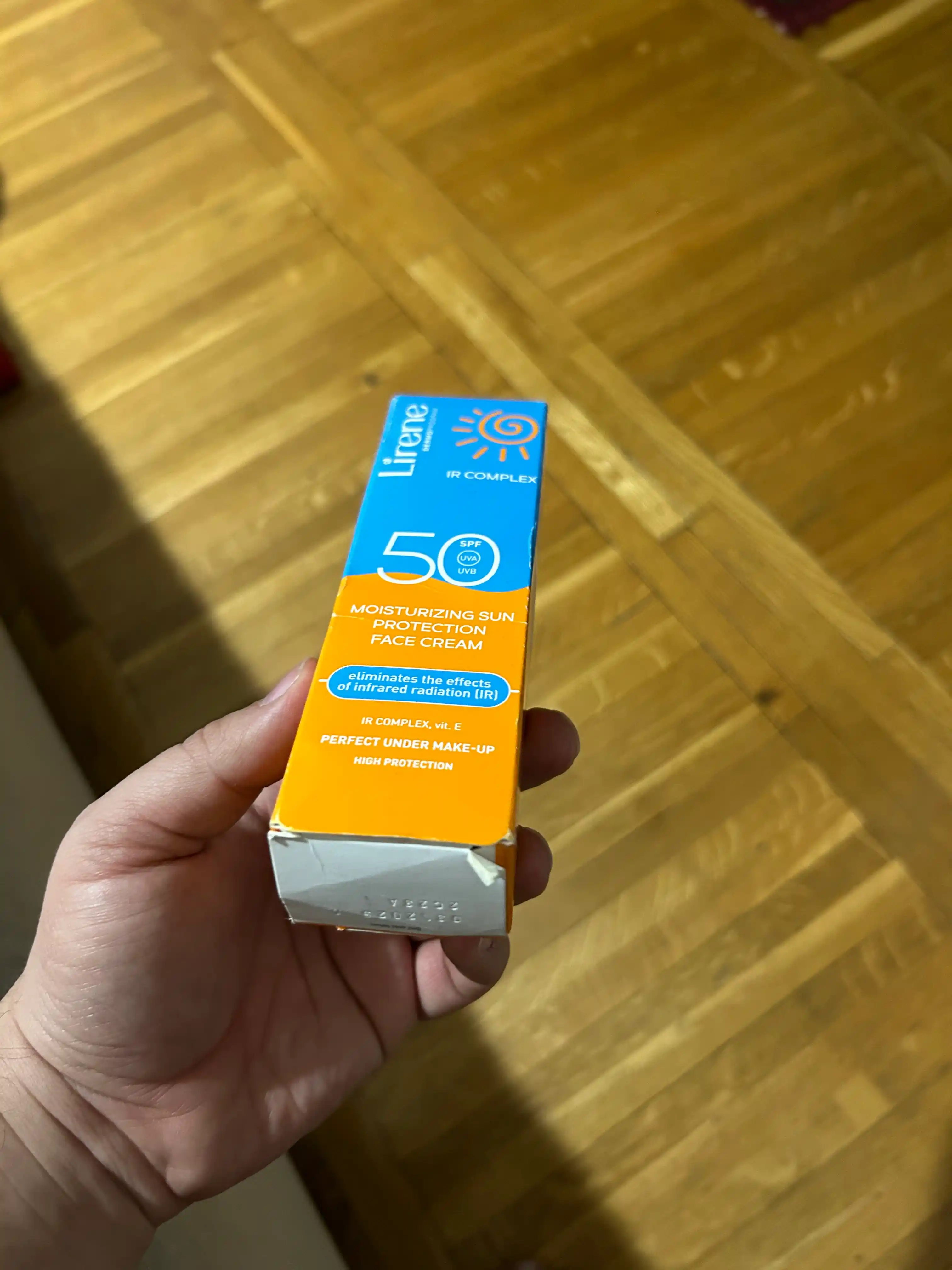 Крем для лица Lirene солнцезащитный комплекс SPF50+ uva max, 40 мл