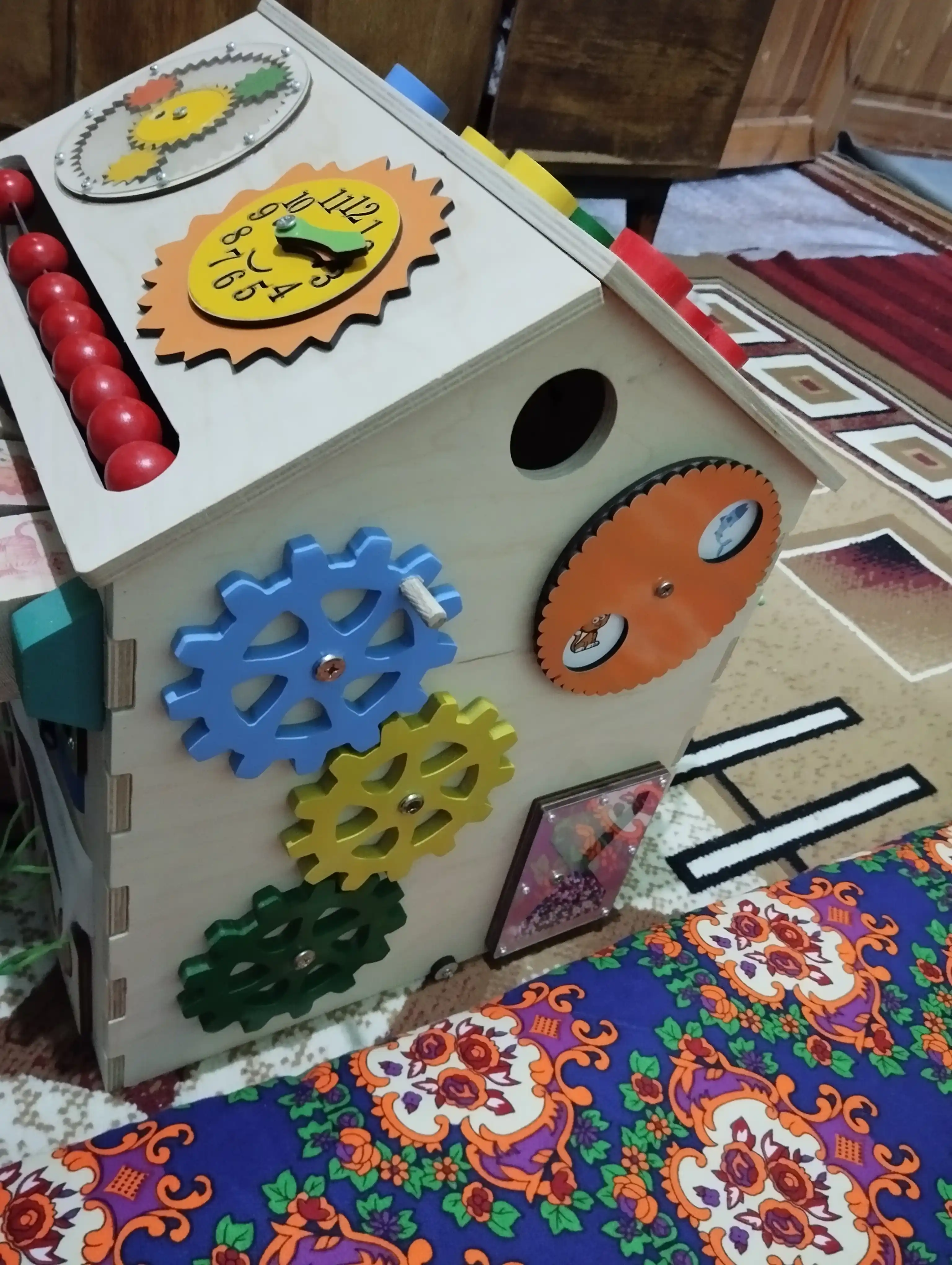 Игровая доска Бизиборд 40x30 см 