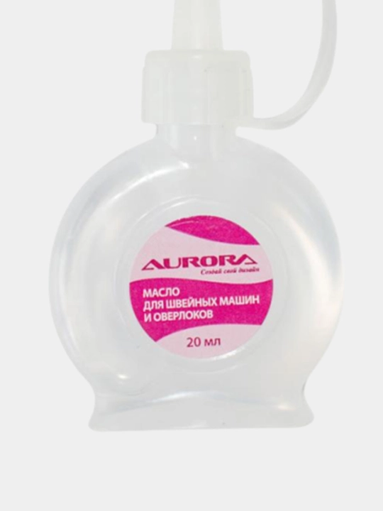 Масло для швейных машин и оверлоков Aurora белое минеральное вазелиновое