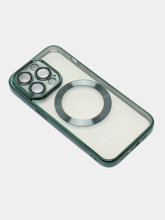Чехол MagSafe iPhone 11 12 13 14 / Pro Max / Plus прозрачный магнитный