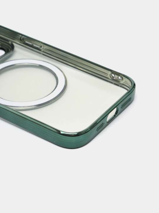 Чехол MagSafe iPhone 11 12 13 14 / Pro Max / Plus прозрачный магнитный