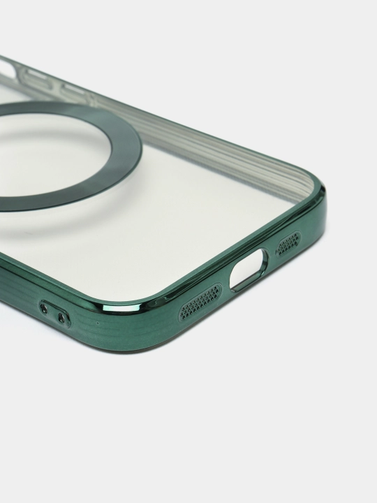 Чехол MagSafe iPhone 11 12 13 14 / Pro Max / Plus прозрачный магнитный