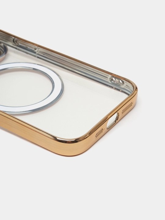 Чехол MagSafe iPhone 11 12 13 14 / Pro Max / Plus прозрачный магнитный
