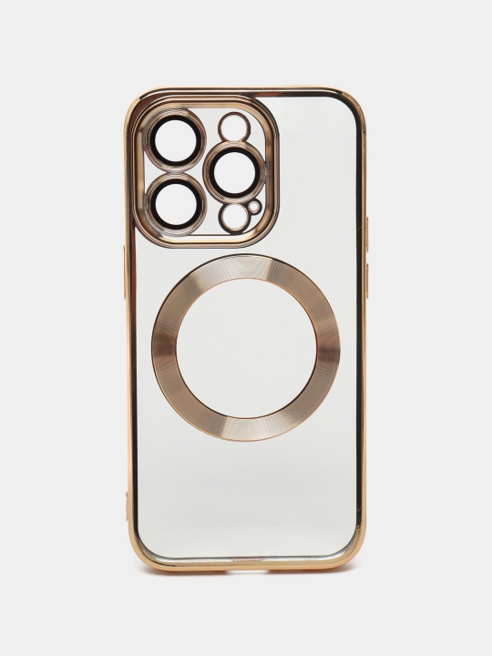 Чехол MagSafe iPhone 11 12 13 14 / Pro Max / Plus прозрачный магнитный - 
