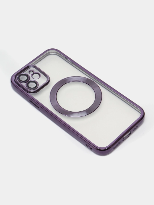 Чехол MagSafe iPhone 11 12 13 14 / Pro Max / Plus прозрачный магнитный