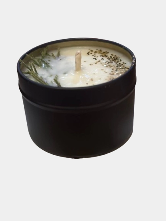 Xushbo'y hidli sham Scented Candle, efir moylari bilan, chirsildoq effekti bilan