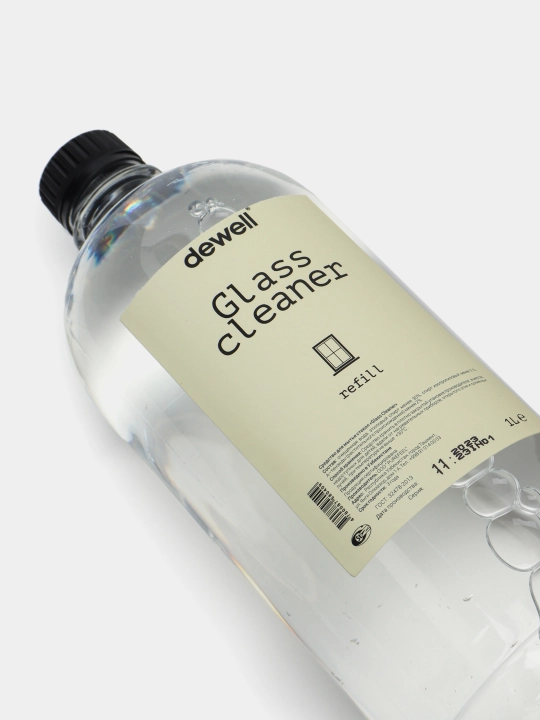 Oynalar yuvish uchun vositasi Dewell Glass cleaner Refill, 1 litr