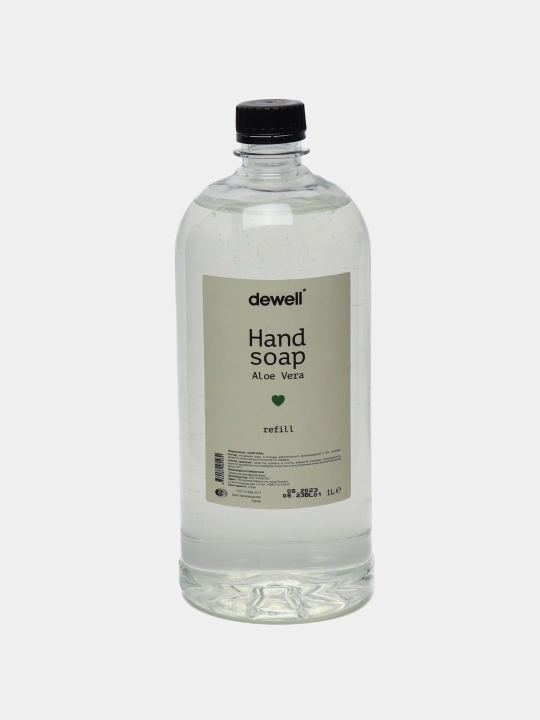 Suyuq sovuni Dewell, Aloe Vera aromali Refill, 1 L