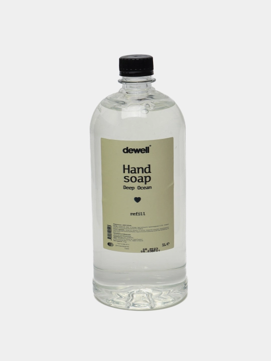 Suyuq sovun Dewell Deep Ocean Refill xushbo'y hid bilan, 1 litr