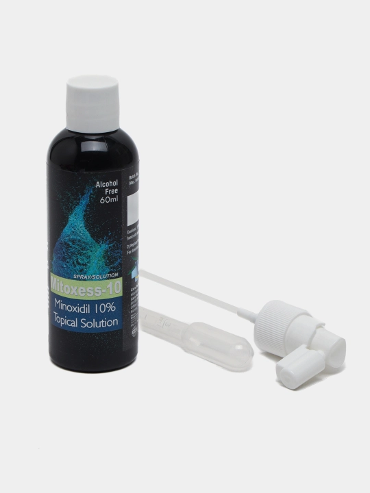 Sochlar uchun zardob Minoxidil Topical Solution USP 10% Mitoxess -10