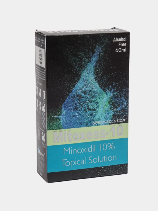 Sochlar uchun zardob Minoxidil Topical Solution USP 10% Mitoxess -10