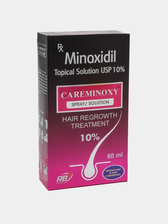 Sprey uchun eritma Minoxidil 10% Minoxycare spray solution