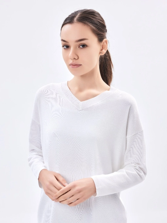 TERRA PRO Ayollar uchun uzun yengli jemper AW23WKN-30085