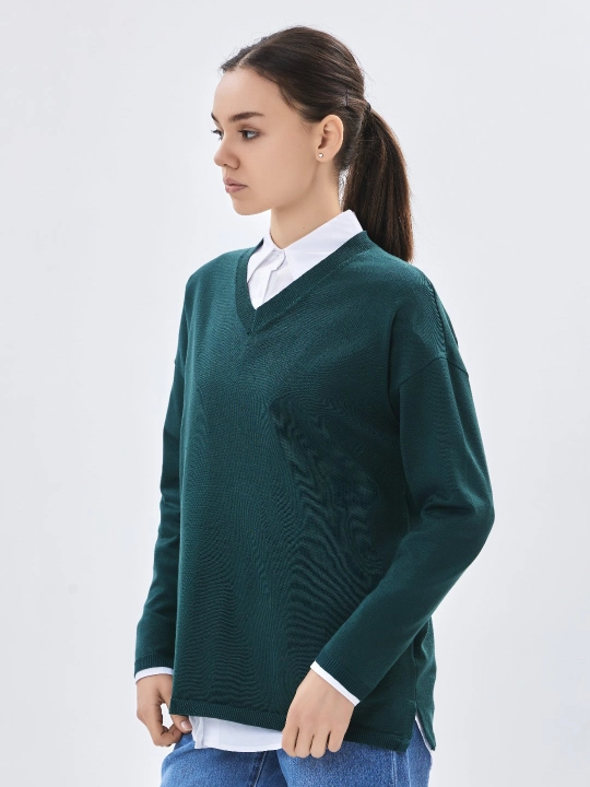 TERRA PRO Ayollar uchun uzun yengli jemper AW23WKN-30085