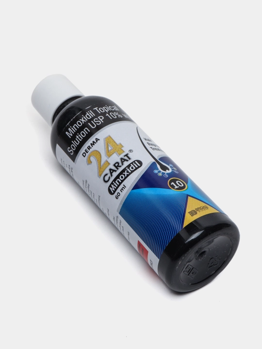 Soch uchun eritma Derma 24 Karat Minoksidil Topical Solution 10%, 60 ml