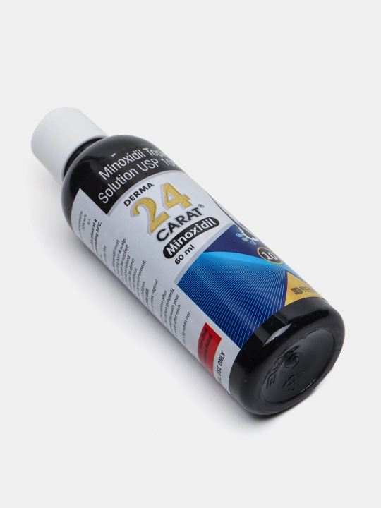 Soch uchun eritma Derma 24 Karat Minoksidil Topical Solution 10%, 60 ml
