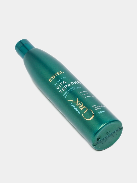 Vita terapiyasi" shampuni Estel Curex Therapy, shikastlangan sochlar uchun, 300 ml